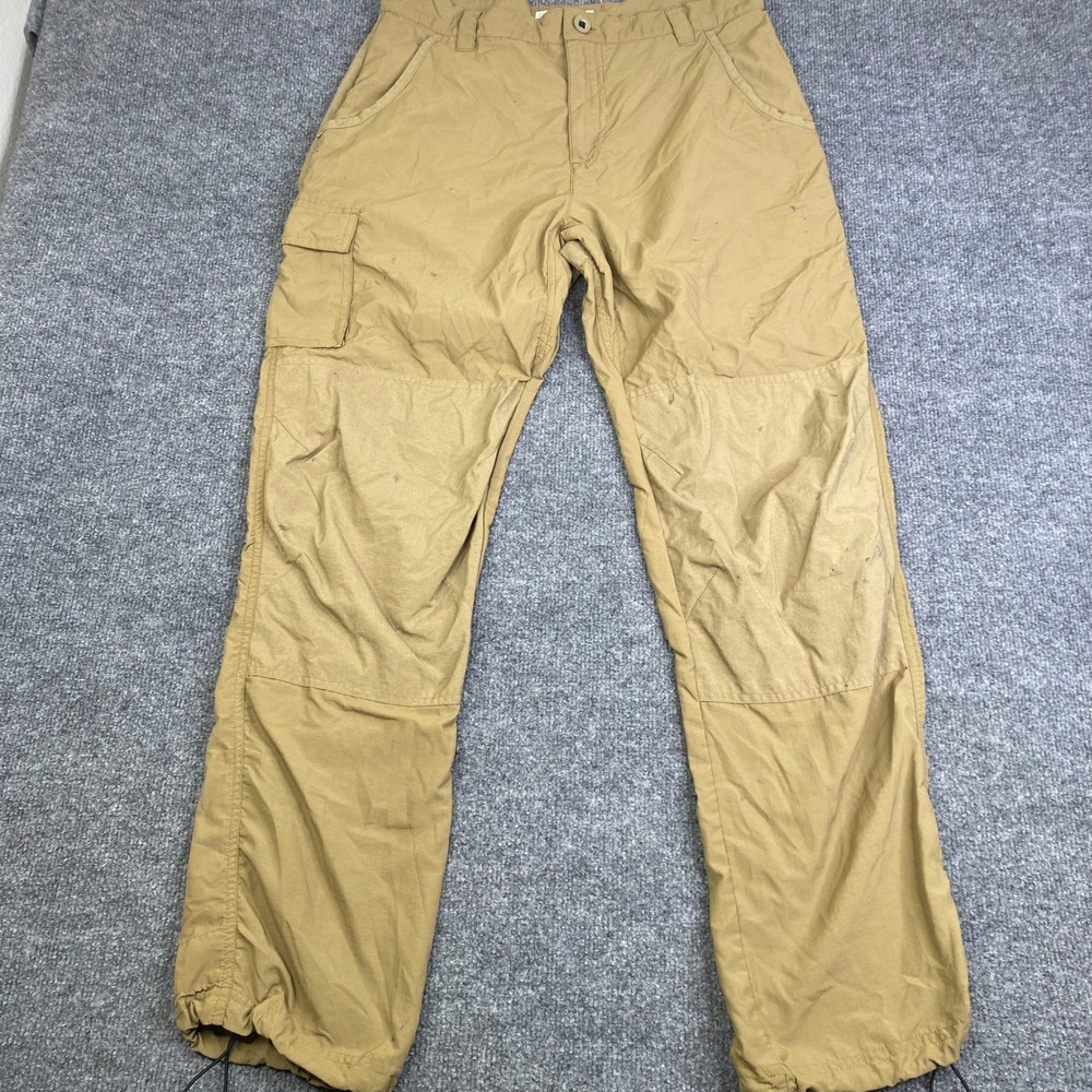 RailRiders Men Insect Shield Nylon Cargo Hiking Pants Tan Khaki Size M